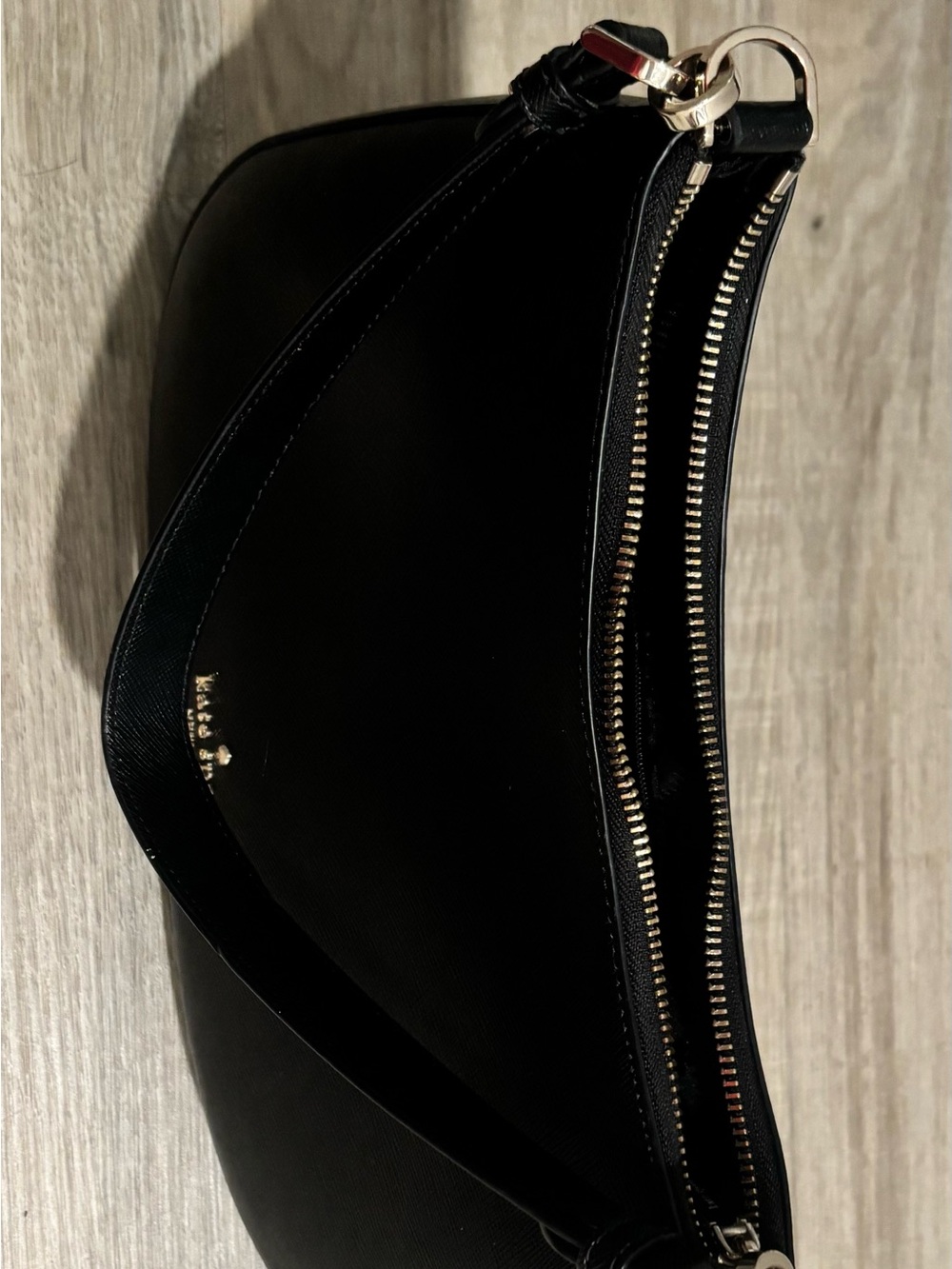 kate spade Black Saffiano Leather Shoulder Bag - Picture 8 of 9